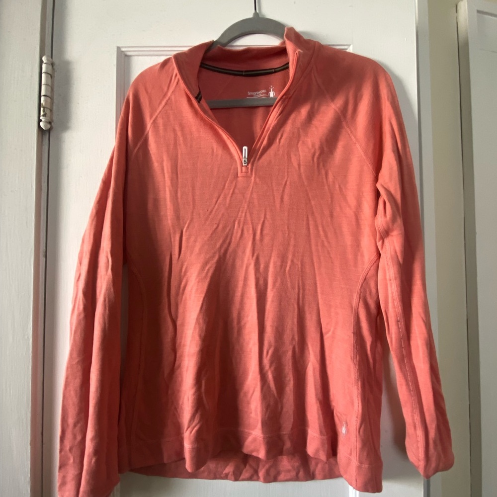 Smart wool merino wool 1/4 zip